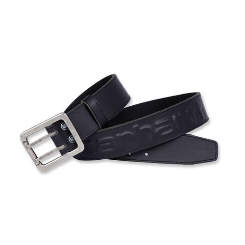 Ceinture cuir T44 noir - CARHARTT - S1A0005656BLK44