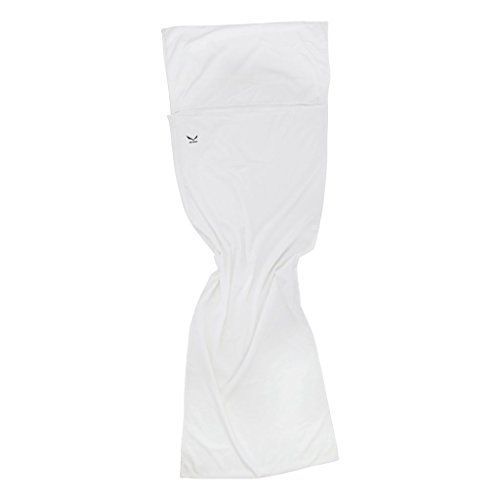 Salewa Adulte Sac De Couchage Cotton Liner Zip-Feel Silveriz Left Blanc, 80 X 225 X 00-0000003499_10 Cm 80 Cm