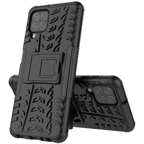 Coque Pour Samsung A22 4g Protection Militaire Shock-Absorption Et Anti-Rayures Amovible 2 En 1 Coque De Samsung Galaxy A22 4g. Hyun Black