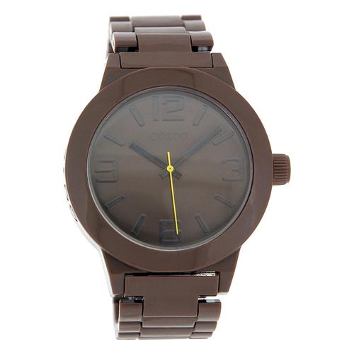 Montre Pour Femme Oozoo Montres-Bracelets Analogiques En Plastique Marron Uoc3682a