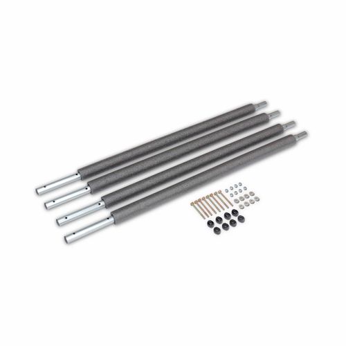 Lot De 4 Montants Inférieurs Pour Filet De Sécurité Trampolines 305 À 490 Cm. Vis. Écrous