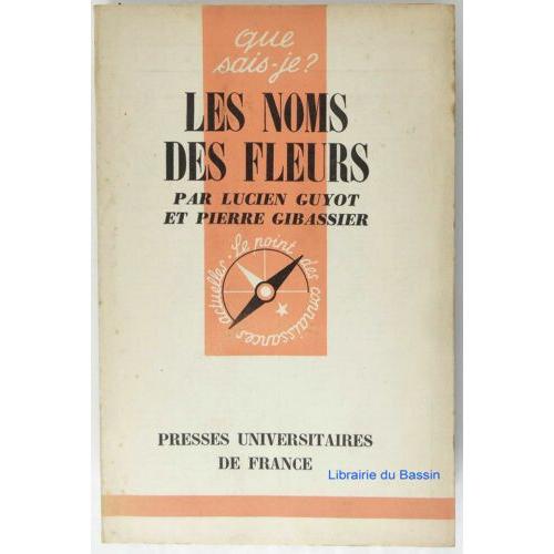 Les Noms Des Fleurs