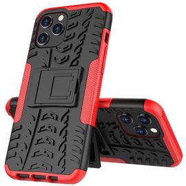 Coque Pour Iphone?12?Pro?Max Protection Militaire Shock-Absorption Et Anti-Rayures Amovible 2 En 1 Coque De Apple Iphone?12?Pro?Max. Hyun Red
