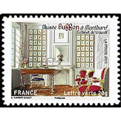 Timbre France 2013 Oblitéré - Musée Buffon À Montbard - Yt Adhésif - N° 866