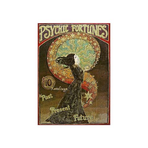 Peintures Sur Toile De Déesse Bohème Psychédélique De Mythologie, Affiches Et Imprimés De Cirque Gitane, Images D'art Murales Pour Décoration De Maison Sans Cadre?40x40cm