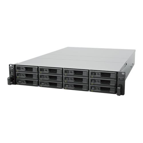 Synology SA3610 - Serveur NAS - 12 Baies - rack-montable - SATA 6Gb/s / SAS - RAID RAID 0, 1, 5, 6, 10, JBOD, RAID F1 - RAM 16 Go - Gigabit Ethernet / 10 Gigabit Ethernet - iSCSI support - 2U