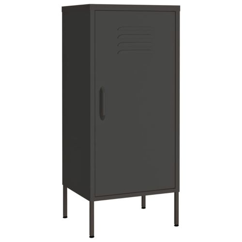 Vidaxl Armoire De Rangement Anthracite 42,5x35x101,5 Cm Acier