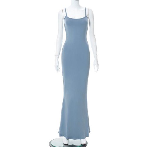 Sexy Slim Nectarine Hanche Halter Longue Queue De Poisson Jupe
