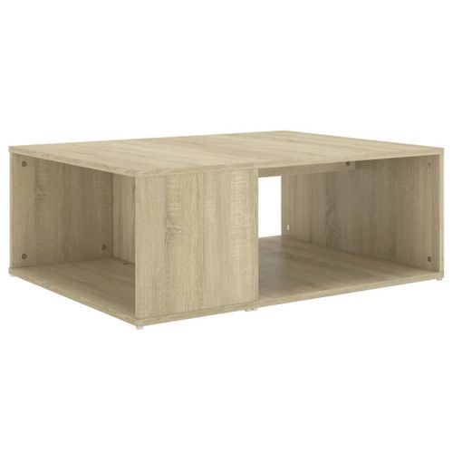 Vidaxl Table Basse Chêne Sonoma 90x67x33 Cm Aggloméré