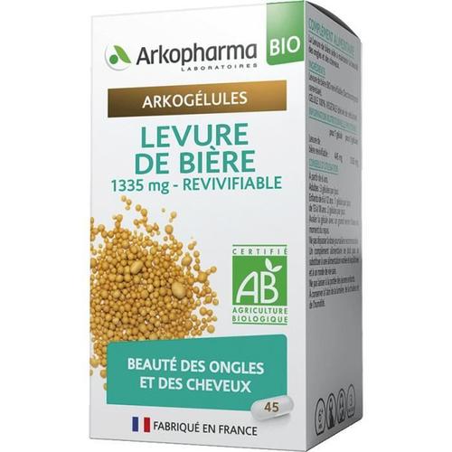 Arkopharma Arkogelules Levure De Bière Bio 45 Gélules 