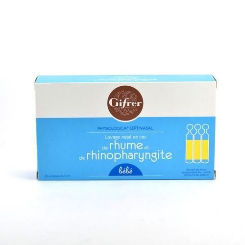 Gifrer Physiologica Septinasal 20 Unidoses 