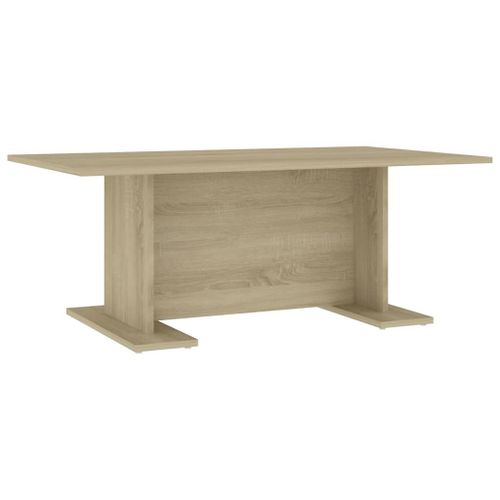 Vidaxl Table Basse Chêne Sonoma 103,5x60x40 Cm Aggloméré