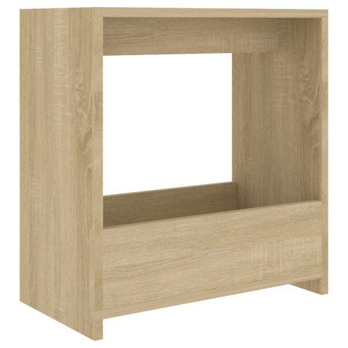 Vidaxl Table D'appoint Chêne Sonoma 50x26x50 Cm Aggloméré