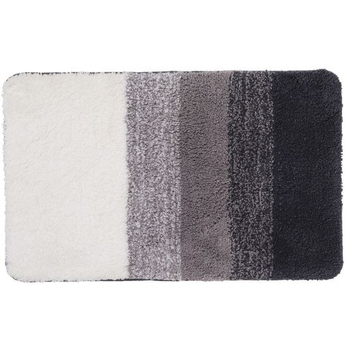 Tapis de bain en polyester fantaisie marron