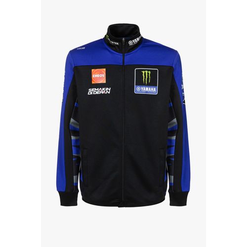 Sweatshirt Zip Yamaha Factory Monster Energy Officiel Motogp