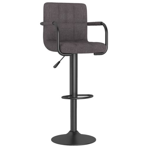 Vidaxl Tabouret De Bar Taupe Tissu