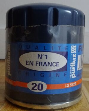 Filtre à Huile Purflux L396 - Haute Capacité De Filtration Pour Moteur - Compatible Avec Plusieurs Modèles