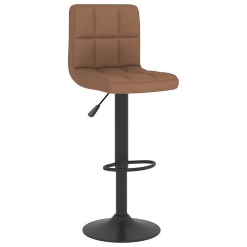 Vidaxl Tabouret De Bar Marron Tissu