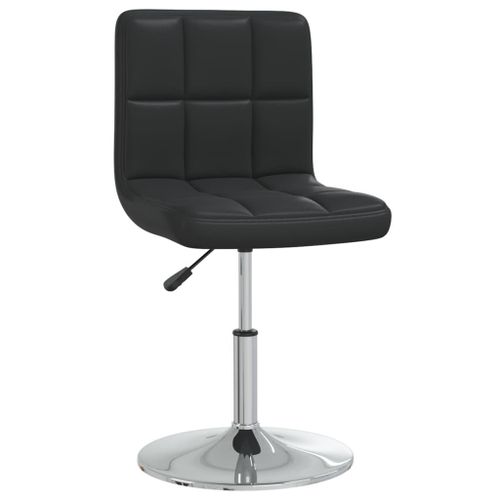 Vidaxl Tabouret De Bar Noir Similicuir