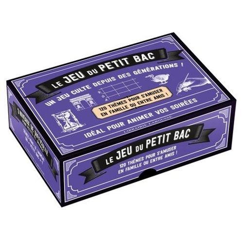 Le Jeu Du Petit Bac - Avec 60 Cartes Et Un Feutre Effaçable