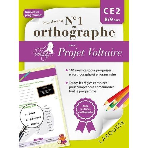 Pour Devenir N° 1 En Orthographe Avec Projet Voltaire - Ce2 8/9 Ans