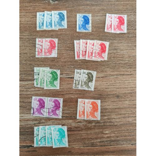 Anciens Timbres Français Marianne