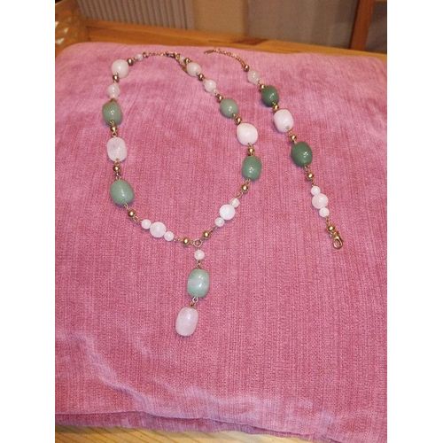Parrure Collier Bracelet Pierres