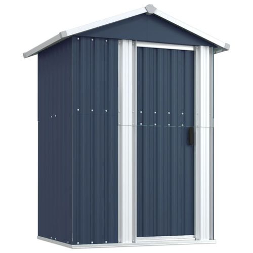 Vidaxl Abri De Jardin Anthracite 126x97,5x177 Cm Acier Galvanisé