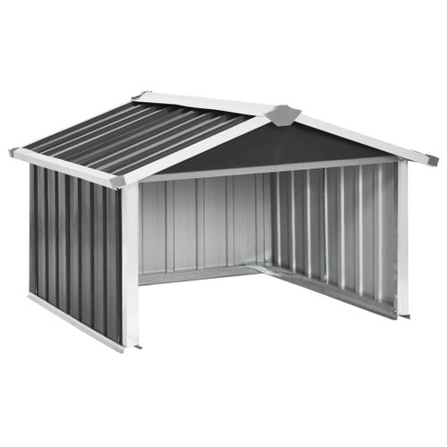 Vidaxl Abri Pour Robot De Jardin 92x97x63cm Acier Galvanisé Anthracite