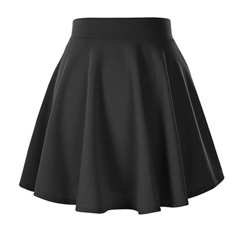 Mini Jupe Évasée Décontractée Pour Femmes,Jupes D'été Basiques,Mode Scolaire Plissée Moelleuse,Grande Taille 5xl,Jupe Courte Rouge