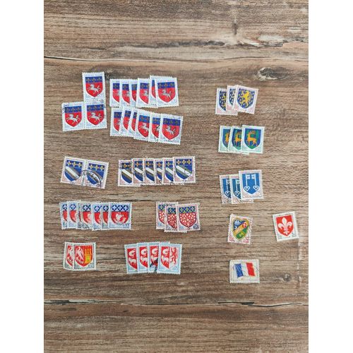 Anciens Timbres Français, Armoiries De Villes