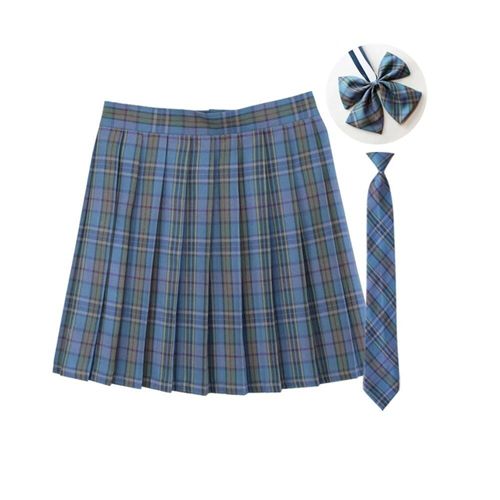 Jupe Plissée À Carreaux 35 Couleurs,Uniforme De L'école Japonaise Preppy A-Ligne,Rs185