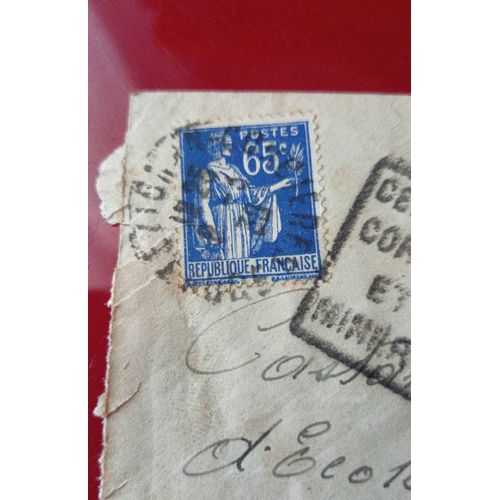 Timbre Oblitéré 65 C, Type Paix  , République Française 