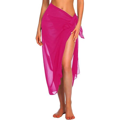 Robe De Plage Longue Et Courte,Sarong,Cover-Up Pour Les Maillots De Bain,Écharpe Transparente Pour Les Maillots De Bain D'été