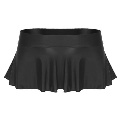Mini-Jupe À Volants Brillante Pour Femmes,Jupe Courte,Queue Basse Brillante,Jupes Plissées Rock,Bas De Bikini Wlwear,Couverture Sexy