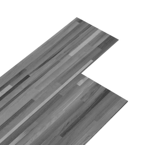 Vidaxl Planche De Plancher Pvc Autoadh¿¿Sif 5,21 M? 2 Mm Gris Ray¿¿