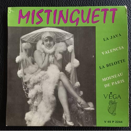 Mistinguett - La Java (1922) + Valencia + La Belotte (1924) + Moineau De Paris (1929) - Biem (1963) Vega V.45.P.2244 France - Ep/45rpm/7" - Boutique Axonalix