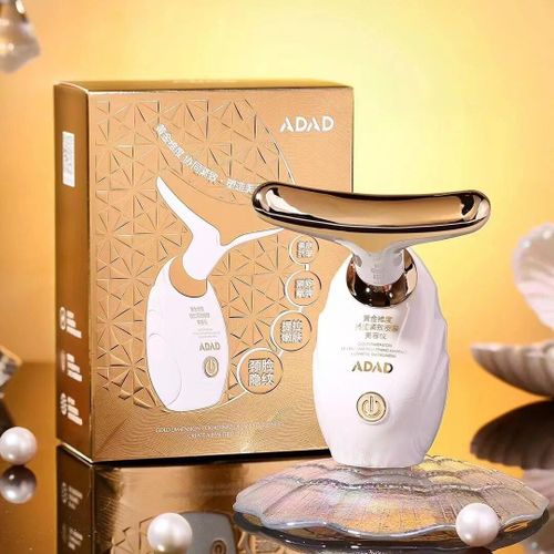 Appareil De Massage Pour Le Visage Et Le Cou,Type Ems,Microcourant,Raffermissant,Rajeunissement,Anti-Rides,Vibration Ultrasonique,Levage #B