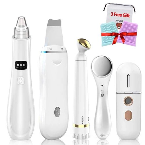 Épurateur De Peau À Ultrasons,Livres De Pores Profonds,Dissolvant De Points Noirs,Masseur Facial Électrique Sous Vide,Appareil De Beauté Des Yeux,Lifting Du Visage - Type Kit 07