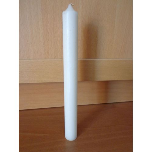 BOUGIE CHANDELLE BLANCHE/ECRUE