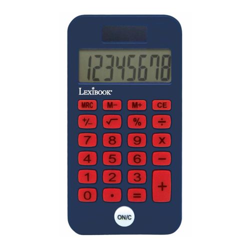 Calculatrice de poche 8 chiffres avec couvercle de protection SpiderMan