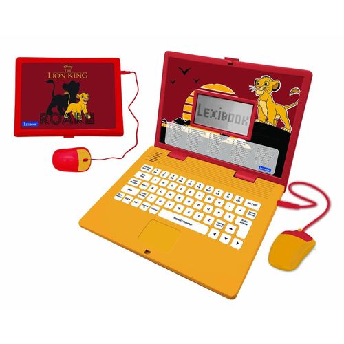 Ordinateur Éducatif Bilingue Le Roi Lion Avec 124 Activités (En/Fr)