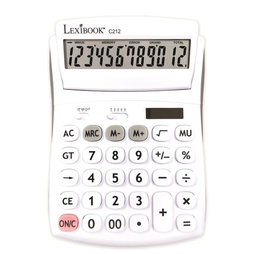 Calculatrice de bureau à 12 chiffres