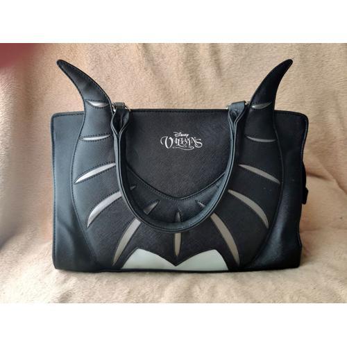 Sac à main Maléfique / Maleficent noir Disney store Japon RARE