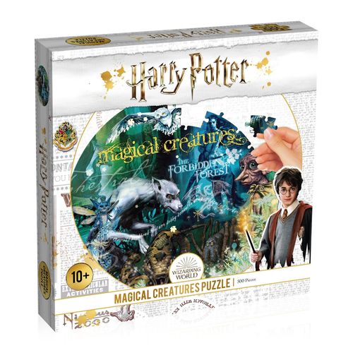 Winning Moves Puzzle 500 Pièces Harry Potter - Créatures Magiques