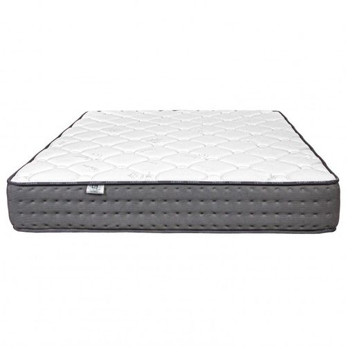 Matelas Sleeperfect, 20 Cm, Mousse Haute Densité, Ferme, Indépendance Du Couchage, Face Été/Hiver - Blanc, 140x190cm