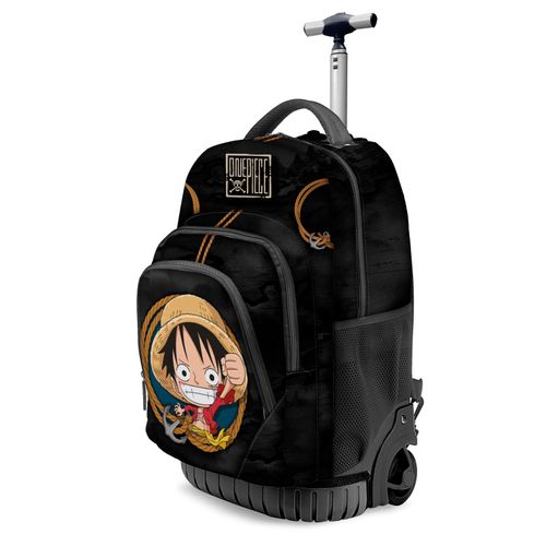 One Piece Ropes Sac à dos à Roulettes GTS FAN, Noir