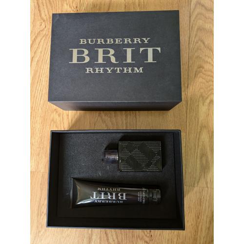 Coffret Burberry Brit Rhythm Homme Neul. Eau De Toilette 50ml + Gel Douche 100ml. 