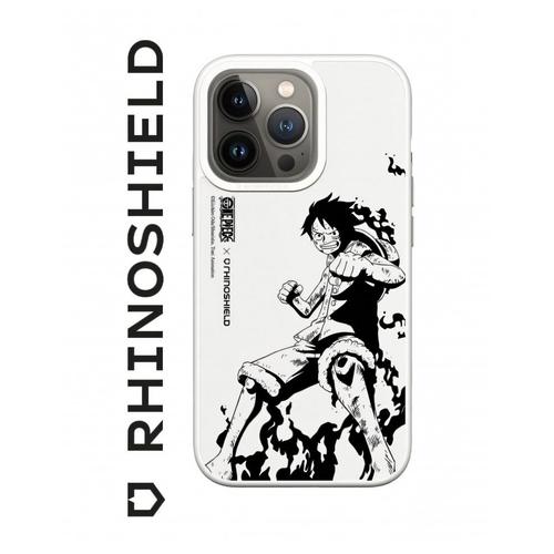 Coque Iphone 13 Pro Rhinoshield One Piece Luffy B&w