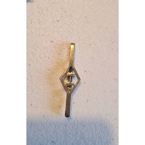 Pince Fixe Cravate Vintage